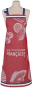 Ściereczki, gąbki, czyściki - Le Jacquard Fran ais Fartuch kuchenny Gastronomie Czerwony - miniaturka - grafika 1