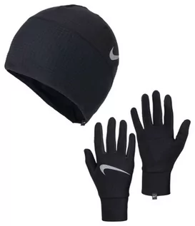Rękawiczki - Rękawiczki i czapka męskie Nike FLEECE Glove N.100.0594.082 - grafika 1