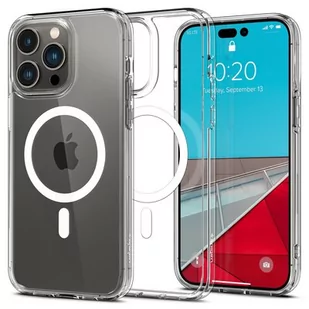Etui SPIGEN Ultra Hybrid Mag MagSafe do Apple iPhone 14 Pro Biały - Etui i futerały do telefonów - miniaturka - grafika 1