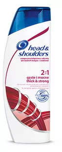 Head&Shoulders Szampon przeciwłupieżowy i odżywka 2 w 1 - Thick & Strong Szampon przeciwłupieżowy i odżywka 2 w 1 - Thick & Strong - Szampony do włosów - miniaturka - grafika 1