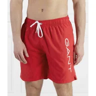 Kąpielówki męskie - Gant Szorty kąpielowe LC LIGHTWEIGHT LOGO | Regular Fit - miniaturka - grafika 1