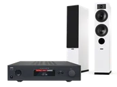 Zestawy stereo - NAD C 368 (czarny) + Tesi 5 (biały) - miniaturka - grafika 1