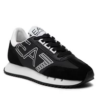 Sneakersy damskie - Emporio Armani Sneakersy EA7 X8X101 XK257 A120 Black/White - miniaturka - grafika 1