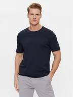 Koszulki męskie - Boss T-Shirt Tiburt 240 50452680 Granatowy Regular Fit - miniaturka - grafika 1