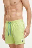 Stroje kąpielowe - Quiksilver szorty kąpielowe kolor zielony - miniaturka - grafika 1