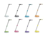 Lampy stojące - MAUL Lampka LED na biurko MAULpuck, 5W, składana, czarna M8201290 - miniaturka - grafika 1