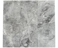 Inne materiały budowlane - Kamień dekoracyjny Marmur Tundra Grey Mozaika 4,8x4,8x1 cm - miniaturka - grafika 1