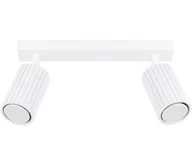 Lampy sufitowe - Sollux SL.1542 - Oświetlenie punktowe KARBON 2xGU10/10W/230V biały - miniaturka - grafika 1