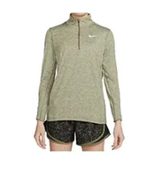 Koszulki i topy damskie - Nike Damska koszulka do biegania z zamkiem błyskawicznym na półkę - miniaturka - grafika 1