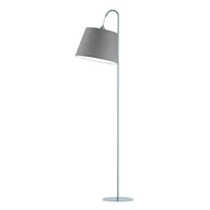 Lampy stojące - Szara lampa podłogowa w stylu skandynawskim TALLIN - miniaturka - grafika 1