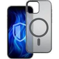 Etui i futerały do telefonów - Etui 3MK Frosty Guardx MagCase do Apple iPhone 15 Czarny - miniaturka - grafika 1