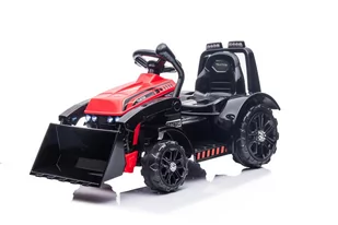 Pojazd Koparka Traktor G320 Czerwony - Pojazdy elektryczne dla dzieci - miniaturka - grafika 1