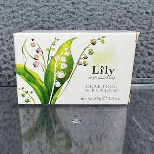Trussardi Crabtree & Evelyn, Lily, Hydrating, Soap Bar, 85 g For Women - Kosmetyki do kąpieli - miniaturka - grafika 1