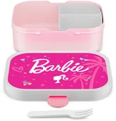 Akcesoria do karmienia - Rosti Mepal Mepal Dziecięca pojemnik na drugie śniadanie 'Barbie' - miniaturka - grafika 1