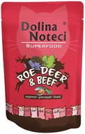 Mokra karma dla kotów - Dolina Noteci Superfood, 10 x 85 g - Sarna i wołowina - miniaturka - grafika 1
