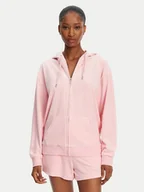 Bluzy damskie - Juicy Couture Bluza Halan JCWAS24342 Różowy Oversize - miniaturka - grafika 1