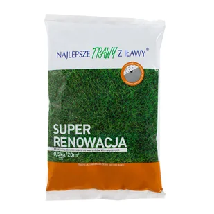 Nasiona trawy renowacyjnej 0.5kg Najlepsze trawy z Iławy - Trawy i trawniki - miniaturka - grafika 1