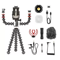 Selfie stick - Zestaw JOBY Gorillapod Mobile Vlogging Kit Czarny - miniaturka - grafika 1