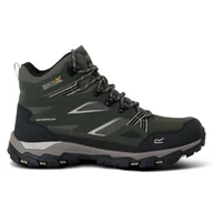 Buty trekkingowe męskie - Regatta Męskie Buty Trekkingowe Wysokie Holcombe III Zielony, Rozmiar: 47 - miniaturka - grafika 1
