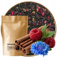 Herbata - Herbata czarna Malina Cynamon Swiąteczna 1000g rozgrzewająca korzenna - miniaturka - grafika 1