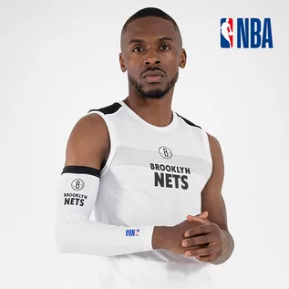 Bielizna sportowa męska - Opaska do koszykówki dla dzieci Tarmak NBA E500 Brooklyn Nets - TARMAK - grafika 1