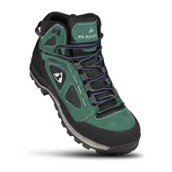 Buty trekkingowe męskie - Bergson Trekkingi Kakka Mid Stx Zielony - miniaturka - grafika 1