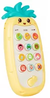 Zabawki interaktywne dla dzieci - MalPlay, Telefon Muzyczny Ananas  Interaktywny Dla Malucha Do zabawy - miniaturka - grafika 1