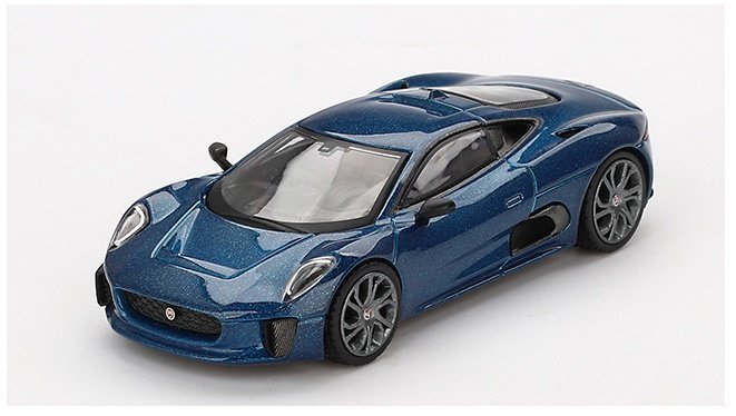 Mini Gt Jaguar C-X75 Blue 1:64 00884-L