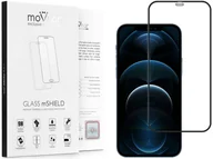 Szkła hartowane na telefon - moVear 2.5D Max Matt - Matowe Szkło Hartowane Do Apple Iphone 12 Pro Max (6.7") Na Cały Ekran | Antyrefleksyjne, Do Etui, Fullglue, 9H - miniaturka - grafika 1
