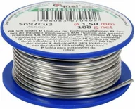 Lutownice - CYNA SZPULA 1.5mm 100g DO INSTALACJI MIEDZIANYCH Sn97Cu3 - miniaturka - grafika 1