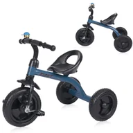 Rowerki trójkołowe - Rowerek trójkołowy dla dziecka lekki i zwrotny Lorelli First rowerek na prezent niebieski - miniaturka - grafika 1