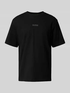 T-shirt o kroju relaxed fit z czystej bawełny - Koszulki męskie - miniaturka - grafika 1