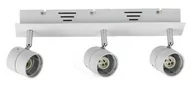 Lampy ścienne - v-tac Oprawa Kinkiet Listwa V-TAC 3xGU10 Biała VT-790 - miniaturka - grafika 1