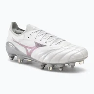 Piłka nożna - Buty piłkarskie Mizuno Morelia Neo III Elite M white/hologram/cool gray 3c - miniaturka - grafika 1