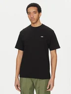 Koszulki męskie - Vans T-Shirt Left Chest II VN000P1P Czarny Loose Fit - miniaturka - grafika 1