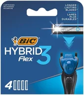 Maszynki do golenia i wkłady - BiC System Wkłady do maszynki Flex 3 Blister 4 - miniaturka - grafika 1