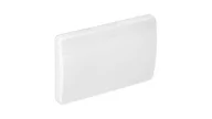 Lampy ogrodowe - Lena Lighting Plafoniera PORTAL LED EVO HV 6W PC mleczny z cz. zmierzchu zewnętrznym 4000K 199684HV - miniaturka - grafika 1