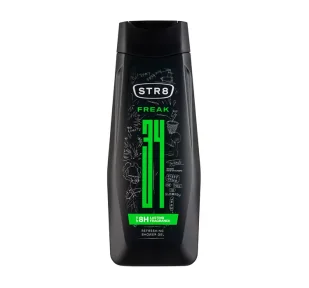 STR8 Żel pod prysznic Freak Odświeżający 400 ml - Żele pod prysznic dla mężczyzn - miniaturka - grafika 1