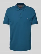 Koszulki męskie - Koszulka polo z wyhaftowanym logo - miniaturka - grafika 1