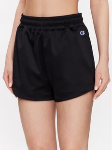 Champion Szorty sportowe 116261 Czarny Regular Fit - Spodenki damskie - miniaturka - grafika 1