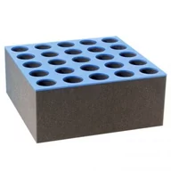 Inne akcesoria muzyczne - Adam Hall 19" Parts 87406 MI - Wkładka na mikrofony do wysuwanej szuflady rack 87406, 6U 87406MI - miniaturka - grafika 1
