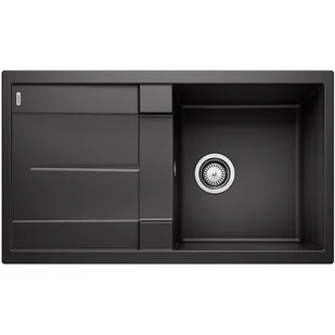 Blanco Zlew METRA 5S Czarny odwracalny 525919 - Zlewozmywaki - miniaturka - grafika 1