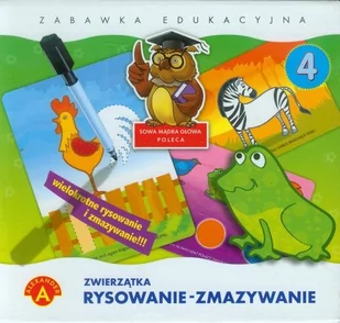 Alexander Rysowanie-zmazywanie zwierzątka zabawka edukacyjna - Zabawki kreatywne - miniaturka - grafika 2