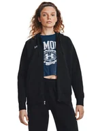 Bluzy damskie - Under Armour Bluza "Rival" w kolorze czarnym - miniaturka - grafika 1