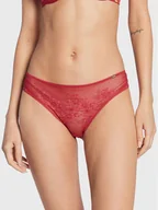 Majtki damskie - Gossard Figi klasyczne Glossies Lace 13003 Czerwony - miniaturka - grafika 1