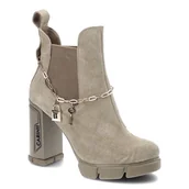 Botki damskie - Carinii, Botki, B8482_-O17-000-000-E36 Beż, rozmiar 39 - miniaturka - grafika 1