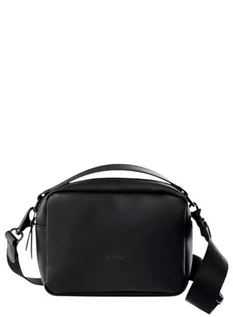 Torebki damskie - Torba codzienna miejska Rains Box Bag - black - grafika 1