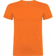 Koszulki męskie - T-shirt męski Koszulka męska bawełniana JAKOŚĆ ROLY BEAGLE CA6554 ORANGE XL - miniaturka - grafika 1