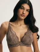 Biustonosze - Biustonosz miękki VIVIAN Esotiq jasny brąz 65E - miniaturka - grafika 1