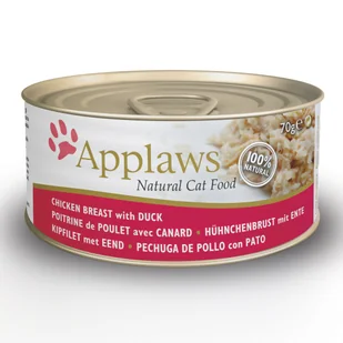 Applaws Pierś Z Kurczaka Z Kaczką 70 g - Mokra karma dla kotów Applaws Pierś Z Kurczaka Z Kaczką 70 g - Mokra karma dla kotów - miniaturka - grafika 2